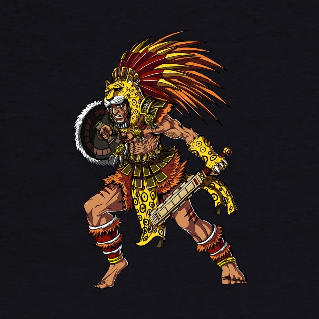 Aztec Jaguar Warrior by underheaven